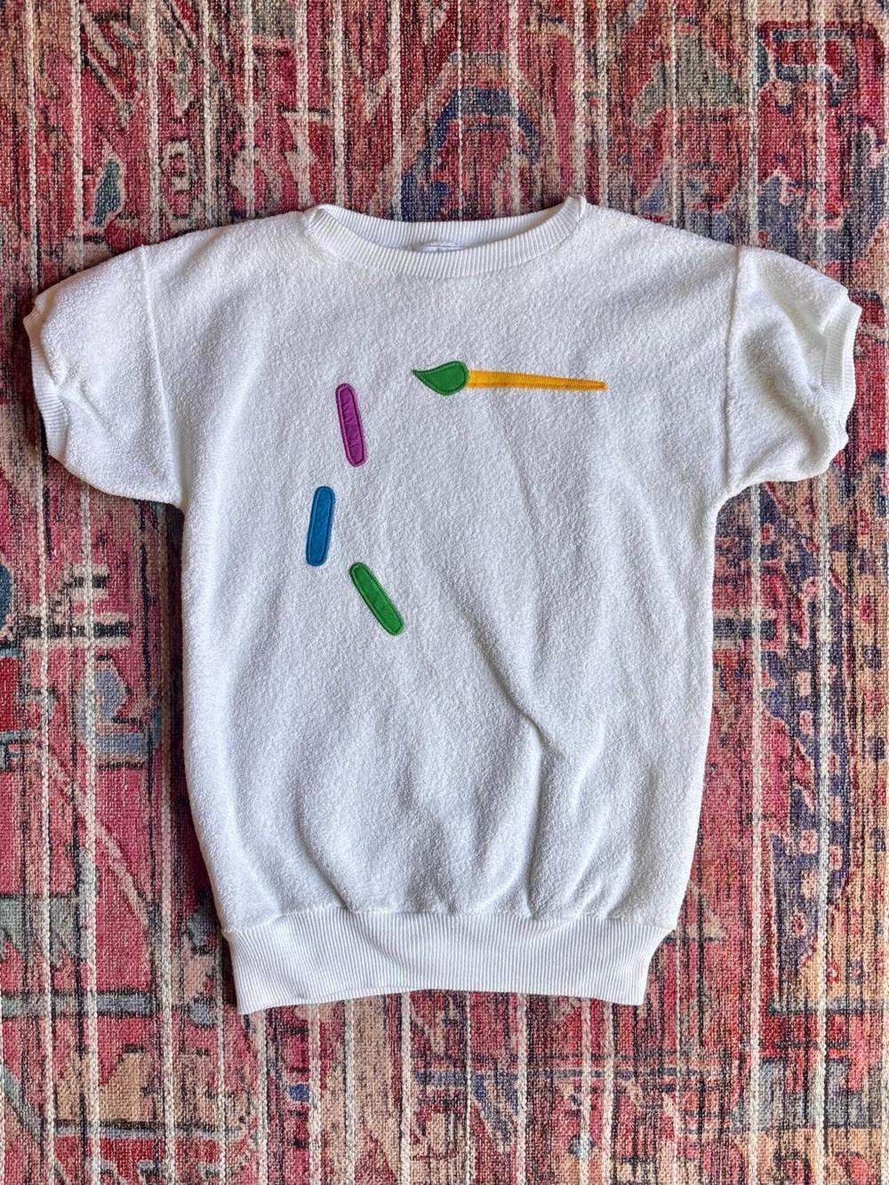 Vintage Florence Eiseman Kids’ Size 7 Paintbrush Legging Top